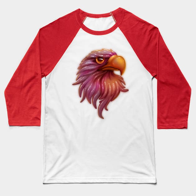 eagle Baseball T-Shirt by KrisPlazun